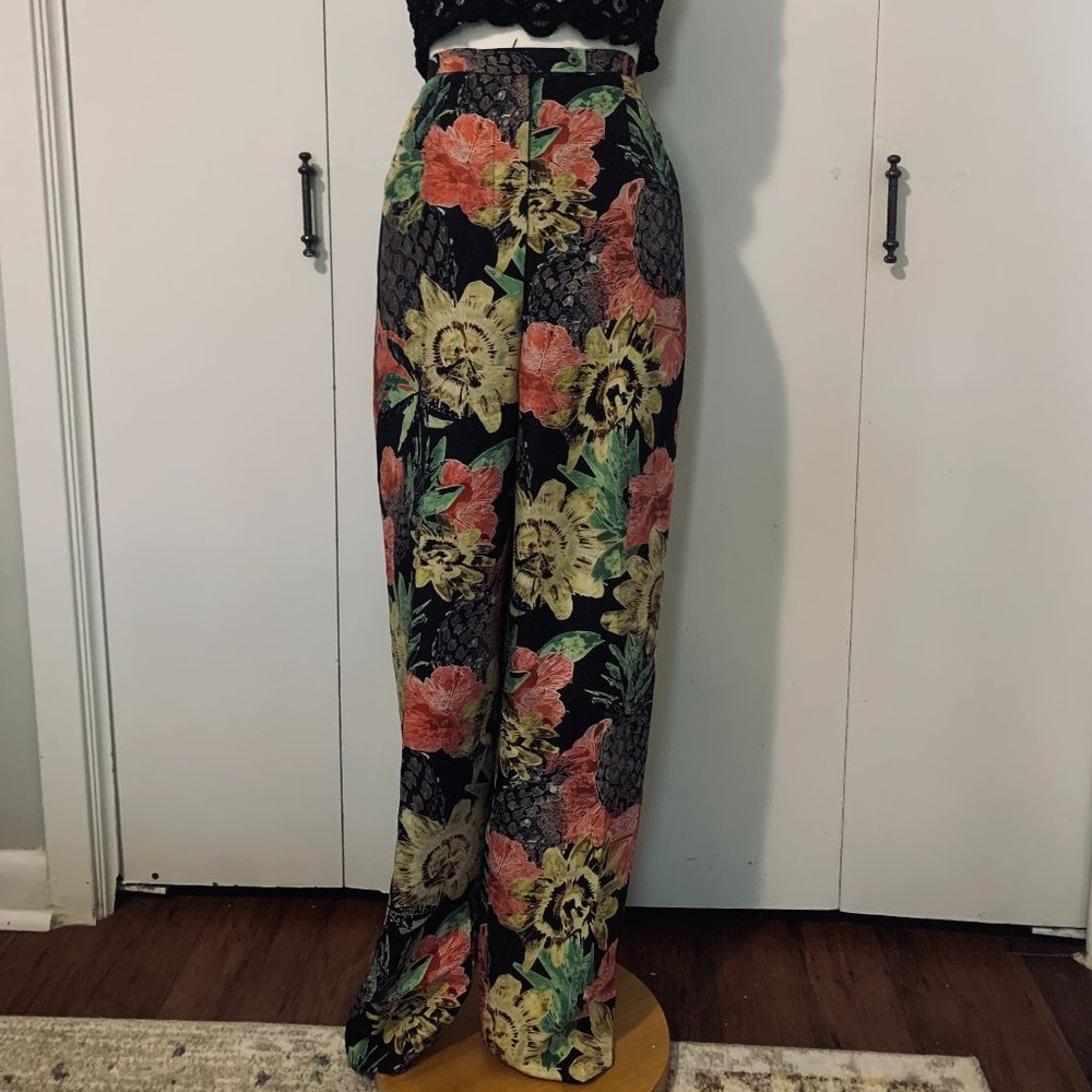 Vintage Silk Two Piece Set